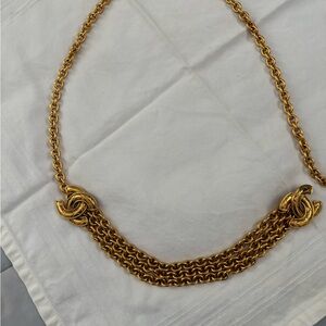 Vintage Chanel Gold Chain Belt